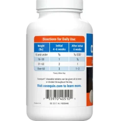 Nutramax Cosequin Maximum Strength Joint Health Supplement for Dogs - With Glucosamine, Chondroitin, and MSM