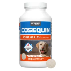 Nutramax Cosequin Maximum Strength Joint Health Supplement for Dogs - With Glucosamine, Chondroitin, MSM, and Hyaluronic Acid