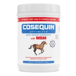 Nutramax Cosequin Optimized with MSM Joint Health Supplement for Horses - Powder with Glucosamine and Chondroitin, 1400 Grams