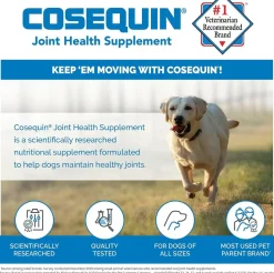 Nutramax Cosequin Regular Strength Joint Health Supplement for Cats and Small Dogs, With Glucosamine and Chondroitin, 132 Capsules