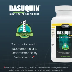 Nutramax Dasuquin Joint Health Supplement for Small to Medium Dogs - With Glucosamine, Chondroitin, ASU, MSM, Boswellia Serrata Extract, Green Tea Extract, Chewable Tablets