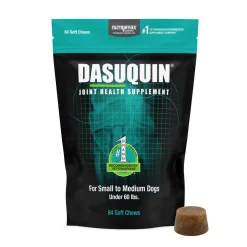 Nutramax Dasuquin Joint Health Supplement for Small to Medium Dogs - With Glucosamine, Chondroitin, ASU, Boswellia Serrata Extract, Green Tea Extract, Soft Chews