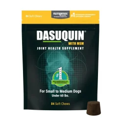 Nutramax Dasuquin Joint Health Supplement for Small to Medium Dogs - With Glucosamine, Chondroitin, ASU, MSM, Boswellia Serrata Extract, Green Tea Extract, Soft Chews