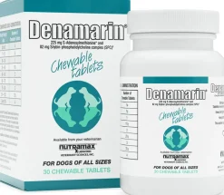 Nutramax Denamarin Liver Health Supplement for Dogs of All Sizes, With S-Adenosylmethionine (SAMe) and Silybin