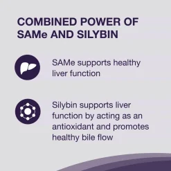 Nutramax Denamarin Liver Health Supplement for Large Dogs - With S-Adenosylmethionine (SAMe) and Silybin, Tablets