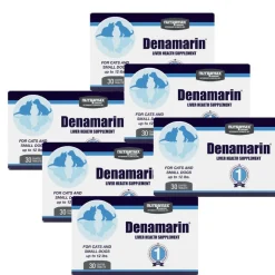 Nutramax Denamarin Liver Health Supplement for Small Dogs and Cats - With S-Adenosylmethionine (SAMe) and Silybin
