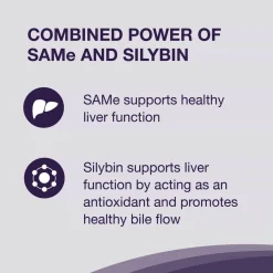 Nutramax Denamarin Liver Health Supplement for Medium Dogs - With S-Adenosylmethionine (SAMe) and Silybin