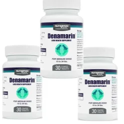 Nutramax Denamarin Liver Health Supplement for Medium Dogs - With S-Adenosylmethionine (SAMe) and Silybin