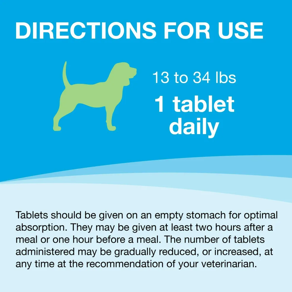 Nutramax Denosyl Liver and Brain Health Supplement for Medium Dogs, With S-Adenosylmethionine (SAMe)