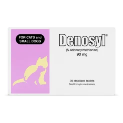 Nutramax Denosyl Liver and Brain Health Supplement for Small Dogs and Cats, With S-Adenosylmethionine (SAMe)