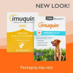 Nutramax Imuquin Immune Health Supplement Powder for Dogs, 30 Packets