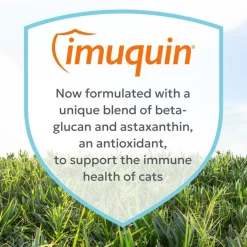 Nutramax Imuquin Immune Health Supplement for Cats, 30 Sprinkle Capsules