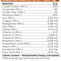 NutriSource AmpliFull Multivitamin Soft Chews Dogs Supplement, Turkey Flavor, 70-count