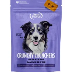 NutriSource Crunchy Crunchers Liver Dog Biscuits (14 oz)