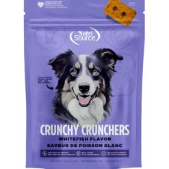 NutriSource Crunchy Crunchers Whitefish Dog Biscuits (14 oz)