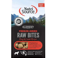 NutriSource Element Freeze Dried Raw Bites Dry Dog Food, Beef & Lamb Recipe