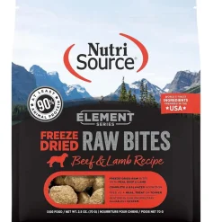 NutriSource Element Freeze Dried Raw Bites Dry Dog Food, Beef & Lamb Recipe