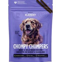 NutriSource Element Series Chompy Chompers Dog Treats Beef & Wild Boar Recipe, 6-oz