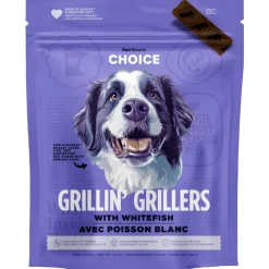 NutriSource Grillin' Grillers with Whitefish Chewy Dog Treats