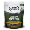 NutriSource Jerky Strips Woodlands Select Recipe Dog Treats, 4-oz