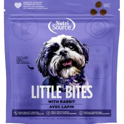 NutriSource Little Bites with Rabbit Dog Treats, 6-oz