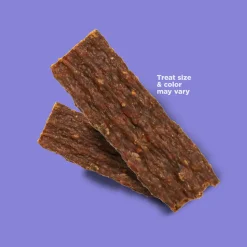 NutriSource PureVita LID Jivin' Jerky Salmon Recipe Dog Treats, 4-oz