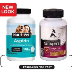 Nutri-Vet Buffered Aspirin for Dogs - Arthritis & Pain Relief (100 ct)