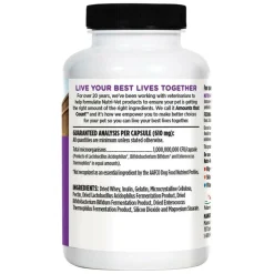 Nutri-Vet Probiotic Digestive Supplement for Dogs (60 capsules)