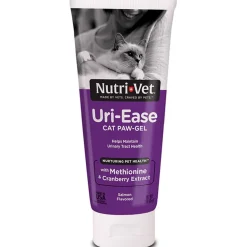 Nutri-Vet Uri-Ease Cat Paw-gel Urinary Supplement Salmon Flavored, 3-oz
