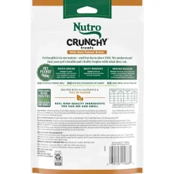 Nutro Crunchy Biscuits with Real Peanut Butter Treats For Dogs