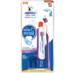Nylabone Advanced Oral Care Senior Dog Dental Kit