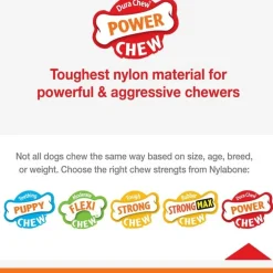 Nylabone Antler Alternative Power Chew Dog Toy
