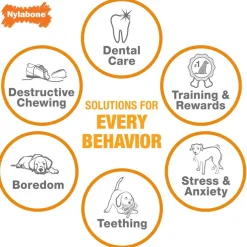 Nylabone Antler Alternative Power Chew Dog Toy