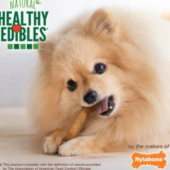 Nylabone Healthy Edibles Natural Long Lasting Roast Beef Flavor Dog Chew Treats