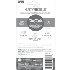 Nylabone Healthy Edibles Natural Long Lasting Roast Beef Flavor Dog Chew Treats