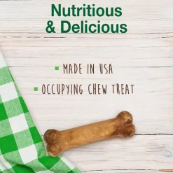 Nylabone Healthy Edibles Natural Long Lasting Roast Beef Flavor Dog Chew Treats
