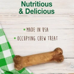 Nylabone Healthy Edibles Natural Long Lasting Chicken Flavor Dog Chew Treat