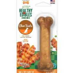 Nylabone Healthy Edibles Natural Long Lasting Bacon Flavor Dog Chew Treats