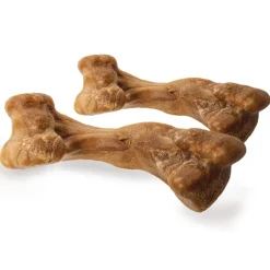Nylabone Healthy Edibles Puppy WILD Natural Long-Lasting Turkey Flavor Bone Chew Treats for Puppies - Small/Regular , 4-count
