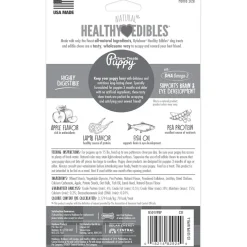 Nylabone Healthy Edibles Puppy Natural Lamb & Apple Flavor Puppy Chew Treats - X-Small/Petite, 8-count