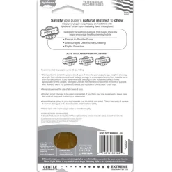 Nylabone Just for Puppies Teething Chew Classic Bone, Chicken Flavor, Medium Wolf, Up to 35 lbs