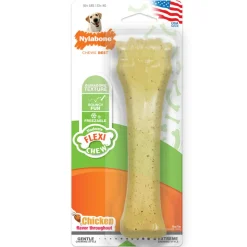 Nylabone Moderate Flexi Chew Chicken Flavor Dog Toy