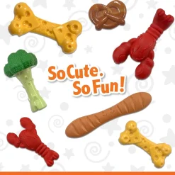 Nylabone Power Chew Baguette Dog Toy Roast Chicken Flavor, Large