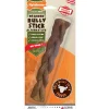 Nylabone Power Chew Braided Bully Stick Alternative Chew Toy for Dogs, Large