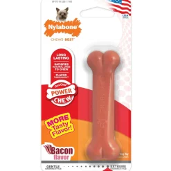 Nylabone Power Chew Durable Dog Toy Bacon Flavor