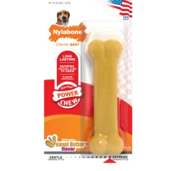 Nylabone Power Chew Peanut Butter Flavored Dog Chew Toy