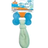 Nylabone Puppy Chew Freezer Teething Chill'n Chew Dog Toy, Peanut Butter Flavor, Small/Regular