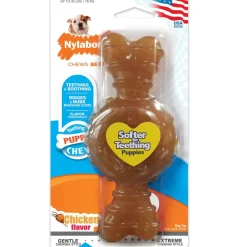 Nylabone Puppy Chew Ring Chicken Flavored Puppy Chew Toy