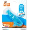 Nylabone Puppy Dental Dinosaur Chew Toy for Teething Puppies Chicken Flavor, Small/Regular