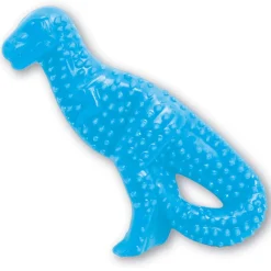 Nylabone Puppy Dental Dinosaur Chew Toy for Teething Puppies Chicken Flavor, Small/Regular
